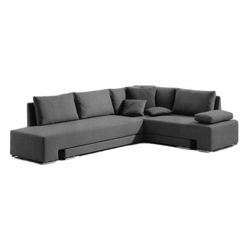 Bella Lshape Couch  Linen Fabric