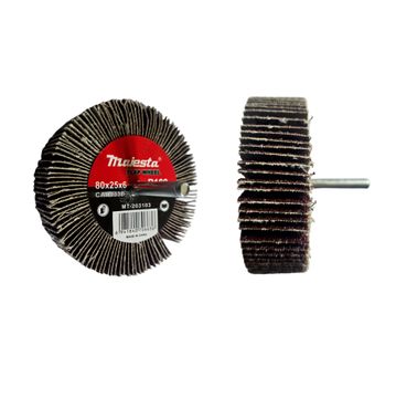 Majesta Abrasive Flap Wheel for Drill 80mm 100 Grit