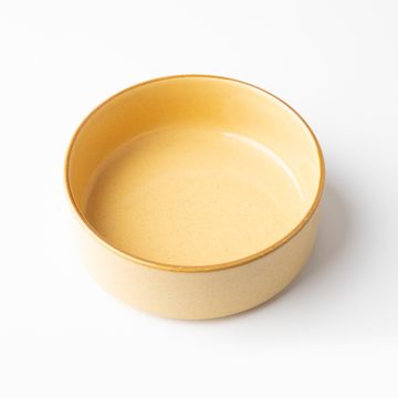 OMADA Flat Stackable Mustard Cereal Bowl Set of 4