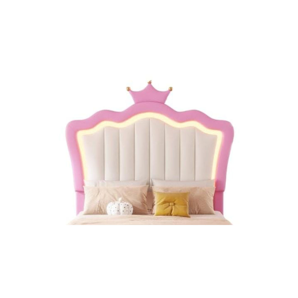 Pink Crown headboard Single
