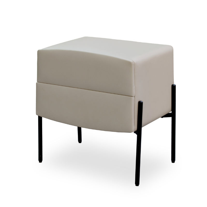 GOF Furniture – Aria Beige Modern Nightstand