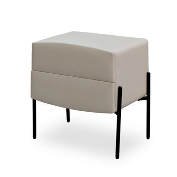 GOF Furniture – Aria Beige Modern Nightstand