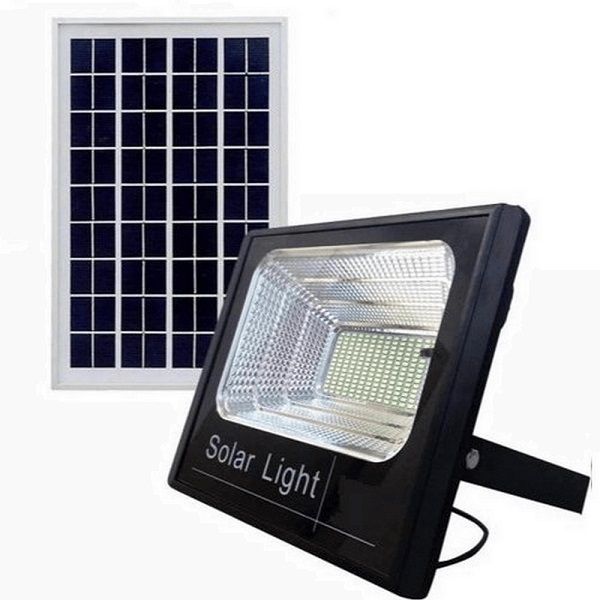 Solar Floodlight + Panel  25W
