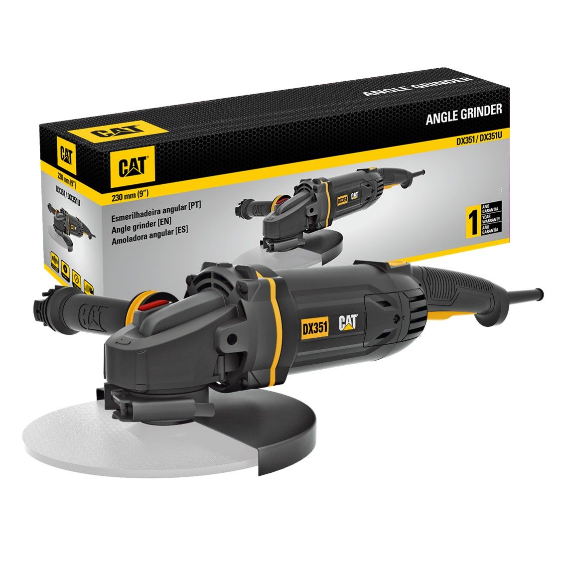 CAT Angle grinder 230mm 2350W
