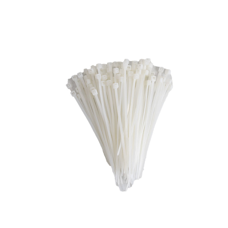 UNITED ELECTRICAL Cable Tie White 100mm X 2.5mm ( Pack of 100 )
