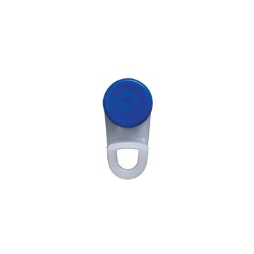 Curtain Track Deluxe Wheels White (20)