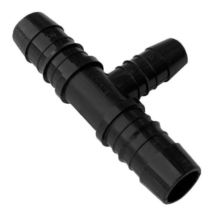 Bulk Pack x 8 Emjay Tee Reducing 40X25mm Black