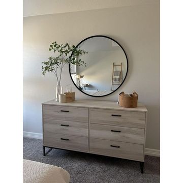 6 Drawer Oak Chest of Drawers
