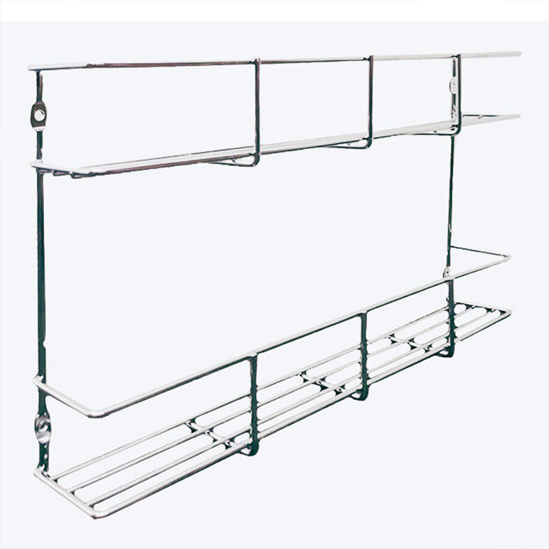 ROCO Spice Rack 2 Tier Chrome
