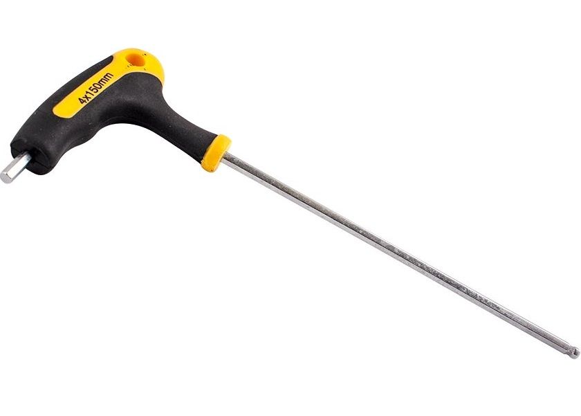 Tork Craft Ball Point T Handle Hex Allen Key 4.0mm x 150mm