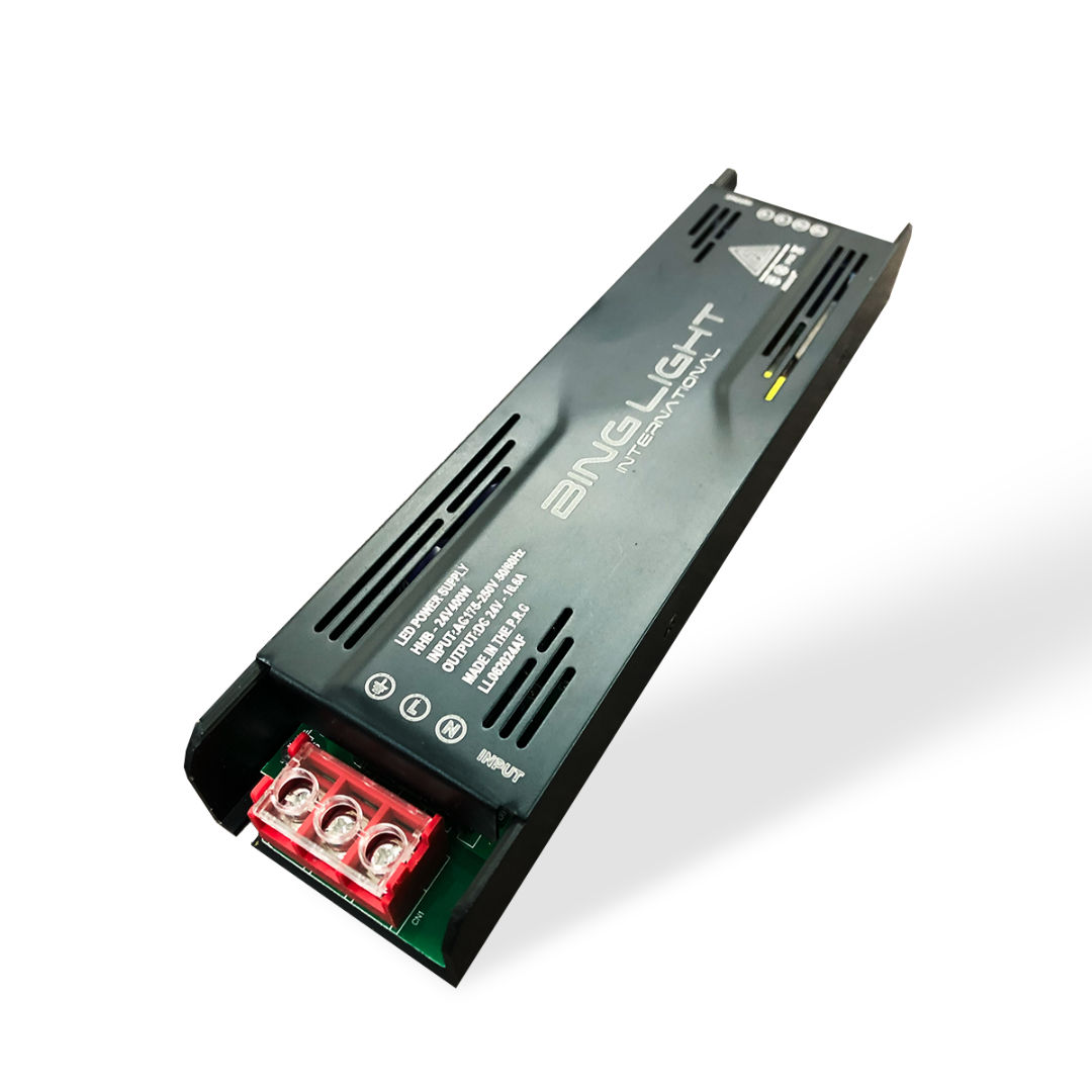 24V 16.6A 400W Slim Cage Power Supply - Bing Light