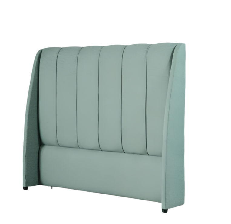 Damira Headboard Queen -Linen Green