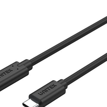 Unitek Usb3.1 4K 100W Pd 10Gbps Type-C Extension Cables (C14086Bk) - 0.5M