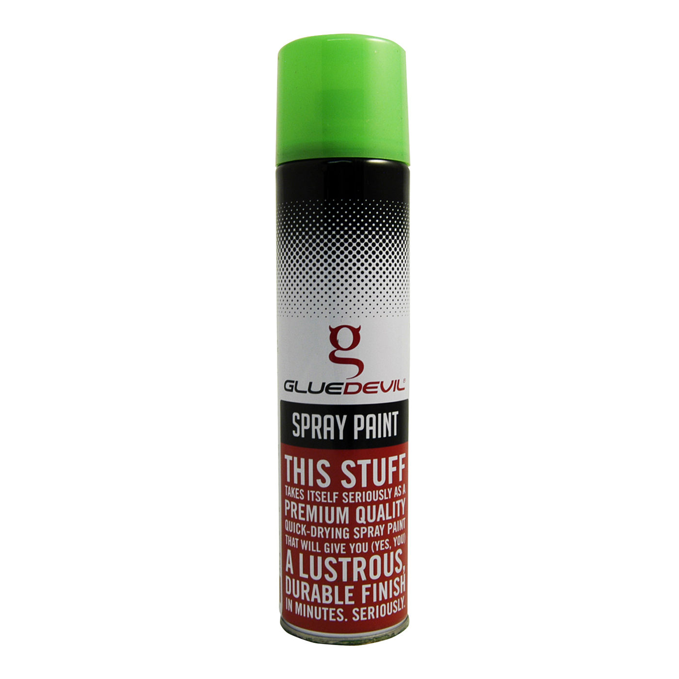 Glue Devil - Spray Paint - Fluorescent Green - 300ml - 4 Pack