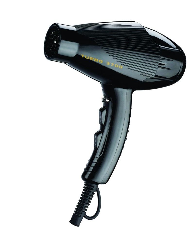Heat Turbo 3700 Super Compact Hair Dryer - 2200W