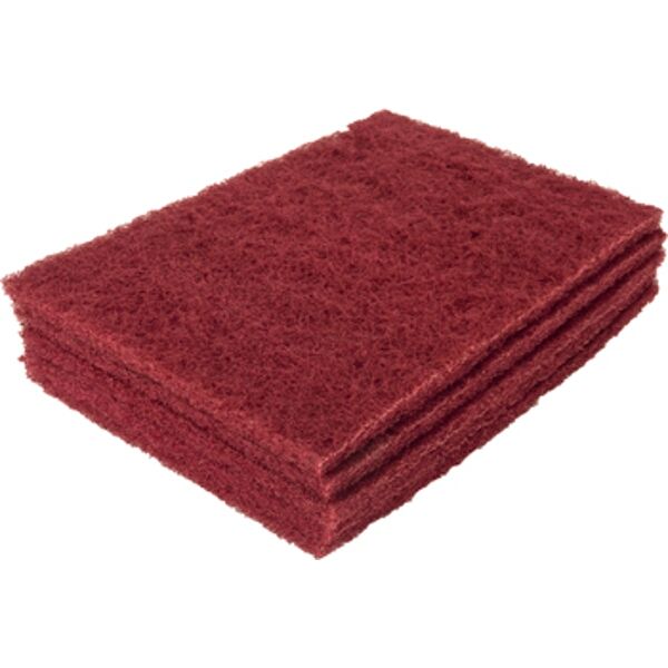 Pad Non Woven Ind. Strength 5Pc 150 X 230Mm Super Fine Maroo