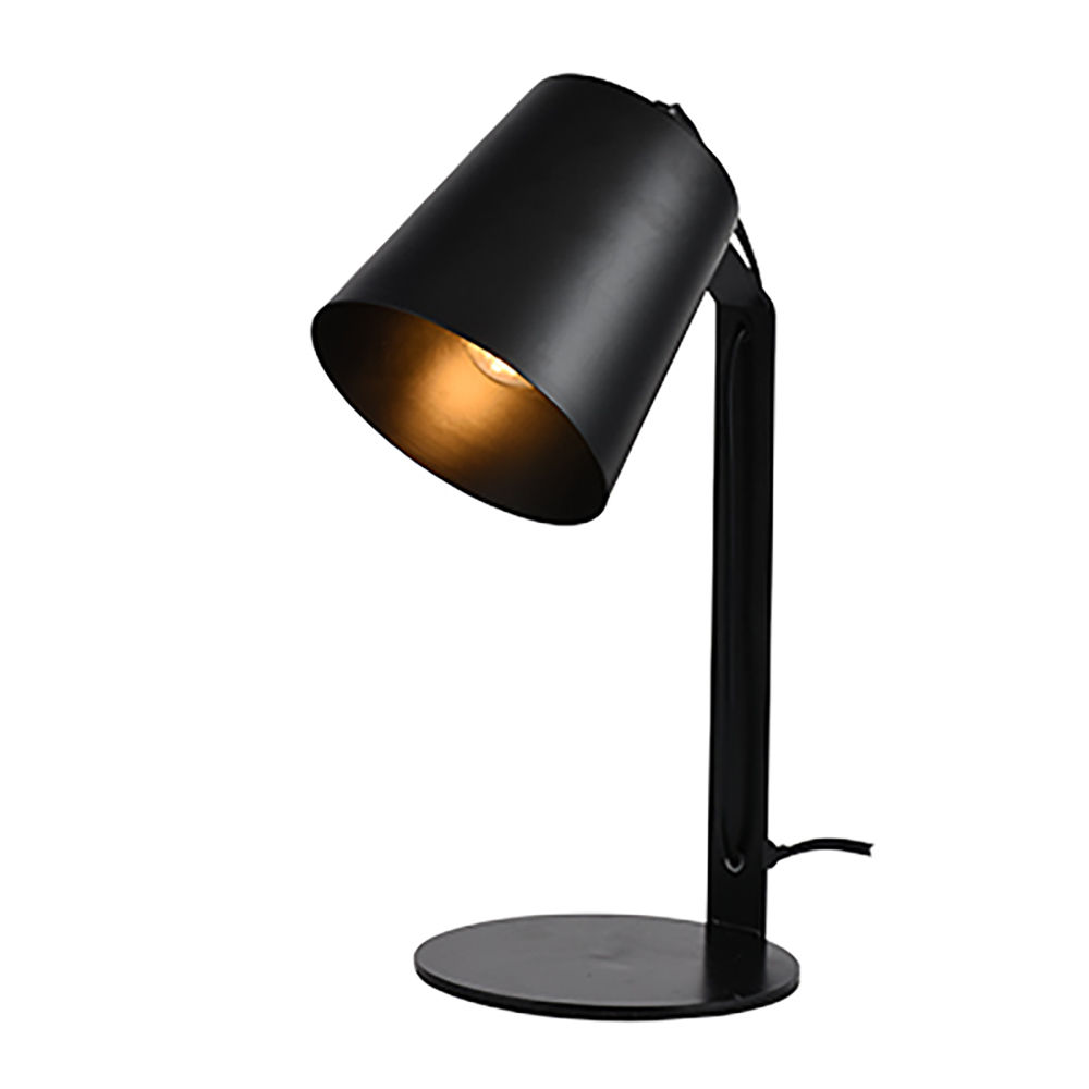 Eurolux - Desk Lamp - Black - E27 - 1x40w