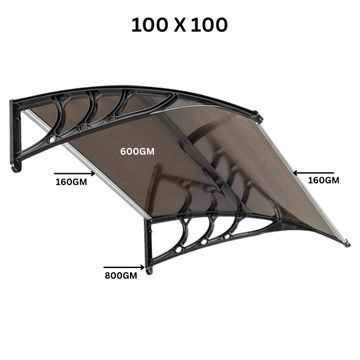 AWNING - 1000X1000 - HOLLOW - BROWN