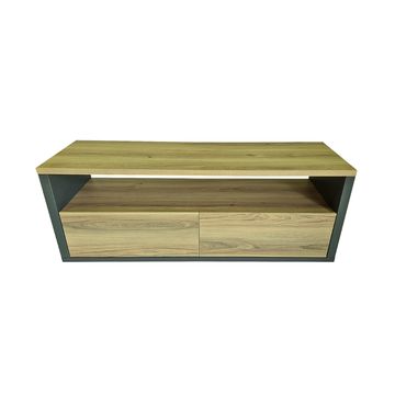 Bolzano TV Stand - Sahara & Storm Grey