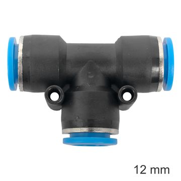 PU HOSE FITTING TEE 12MM
