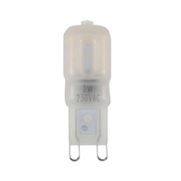 2W G9 LED Lamp 230VAC Warm White / 2 Per Pack