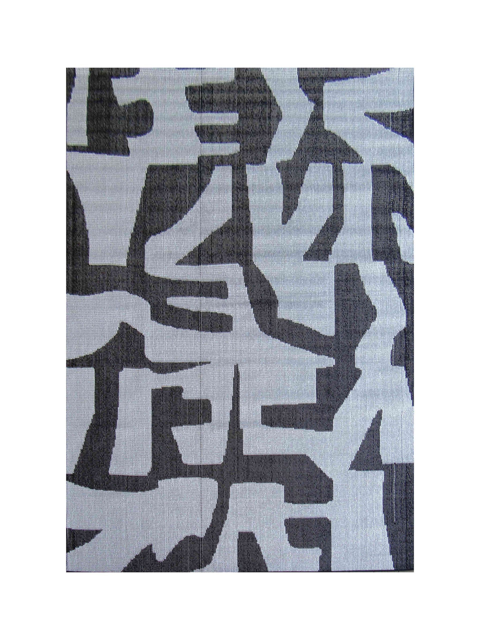 BK Carpets & Rugs – Modern Outdoor Patio Rug –  Dark Grey  - Black   -2.4m x 3.4m