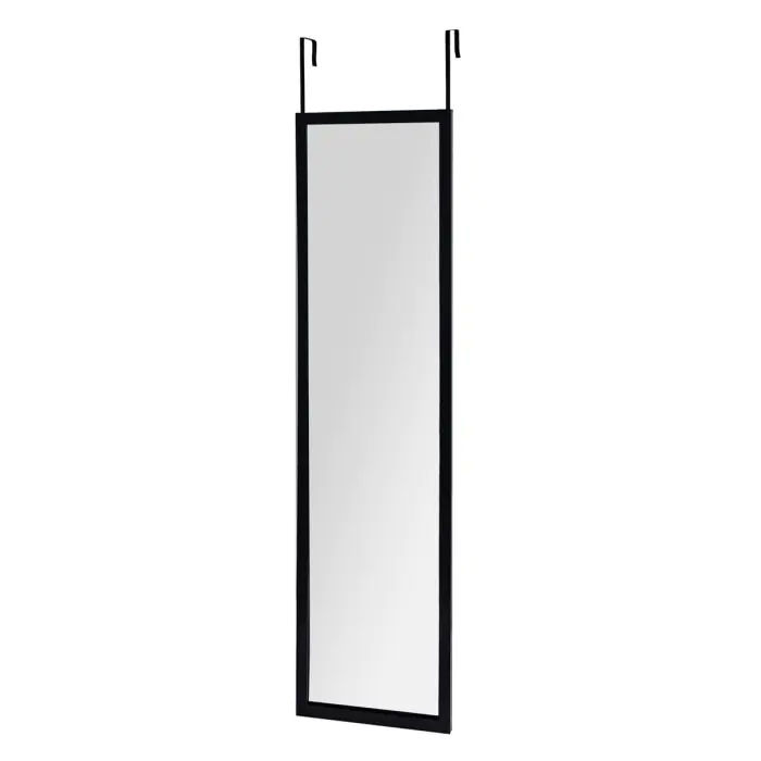 Woodly Mirror, Over-Door Hook, Black, 1200mm x 300mm