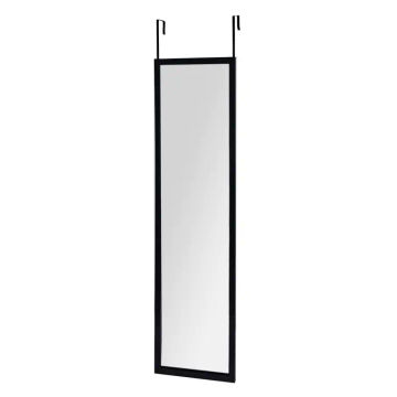 Woodly Mirror, Over-Door Hook, Black, 1200mm x 300mm