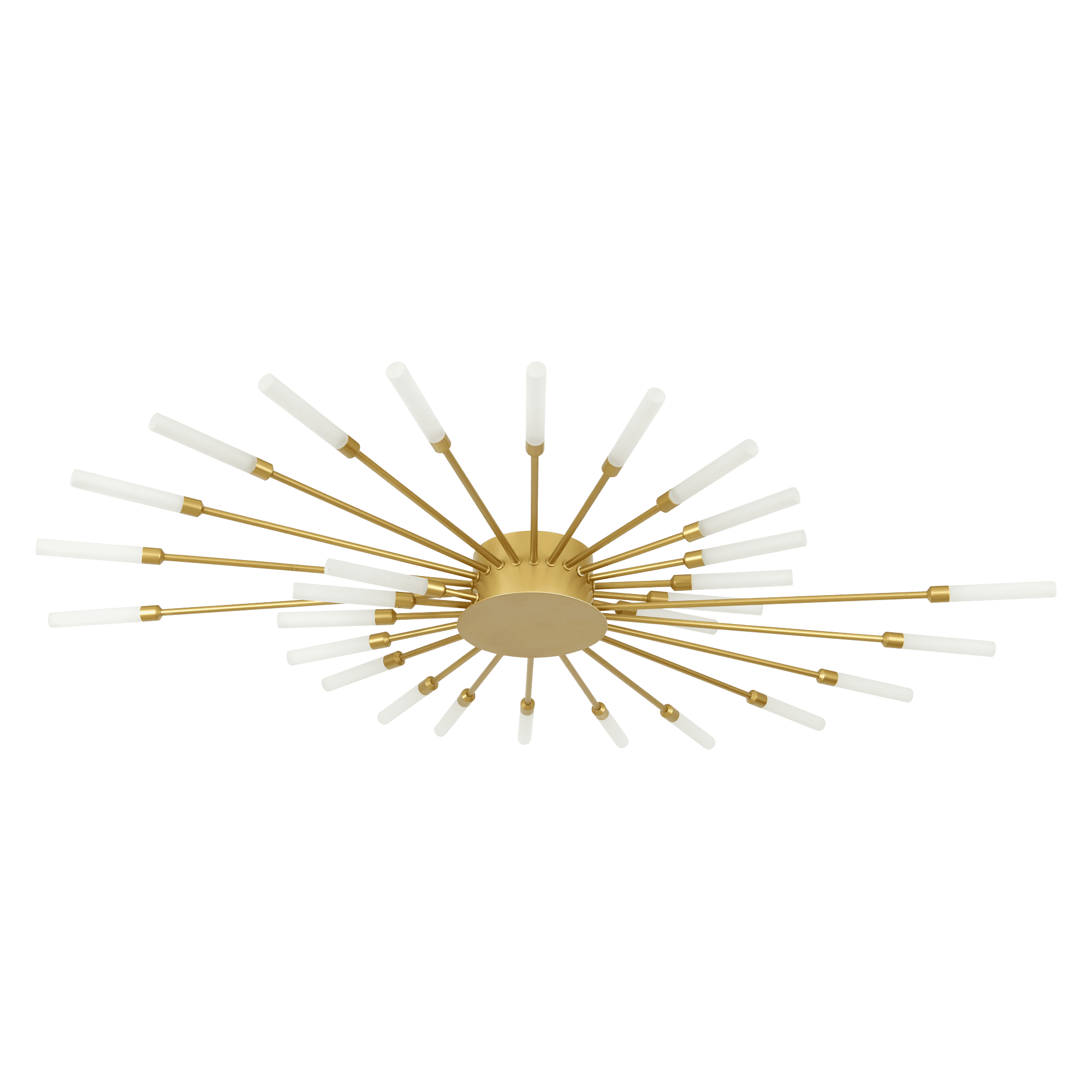 Zebbies Lighting Vogue Champagne Gold LED Ceiling Light