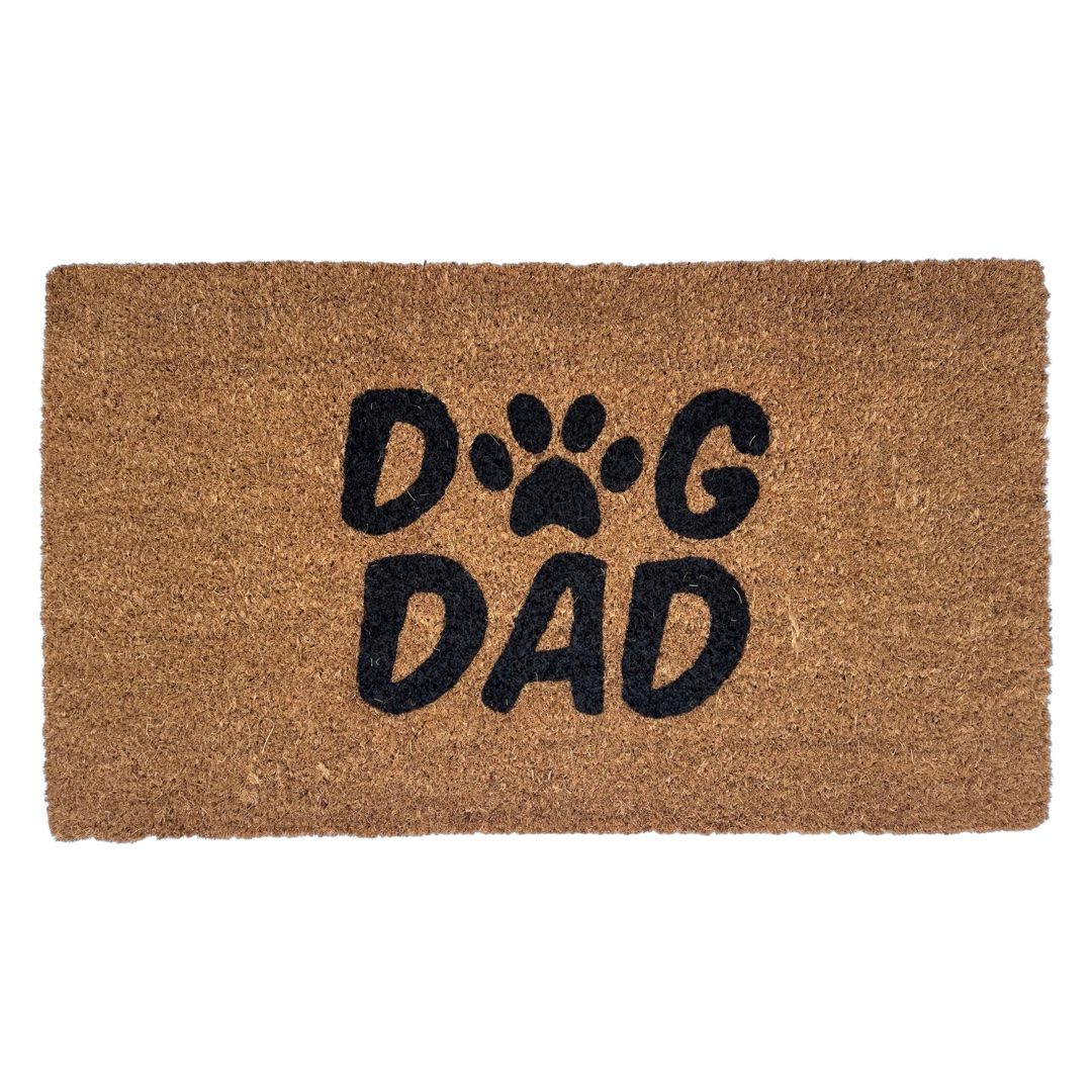 Matnifique Coir Design Doormat - Dog Dad 700 x 400 x 14mm