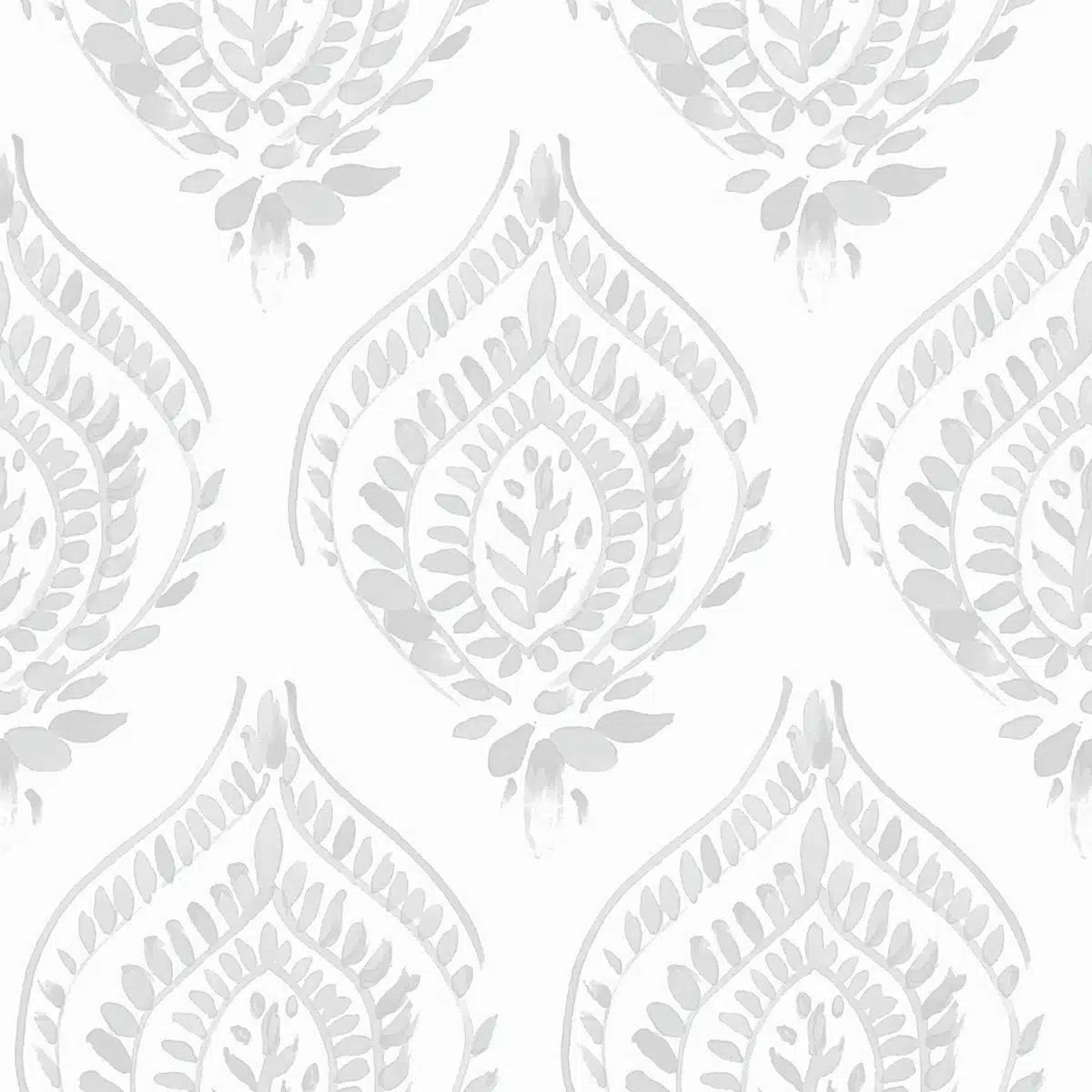 Wallpaper – Ceci Medallion – Grey