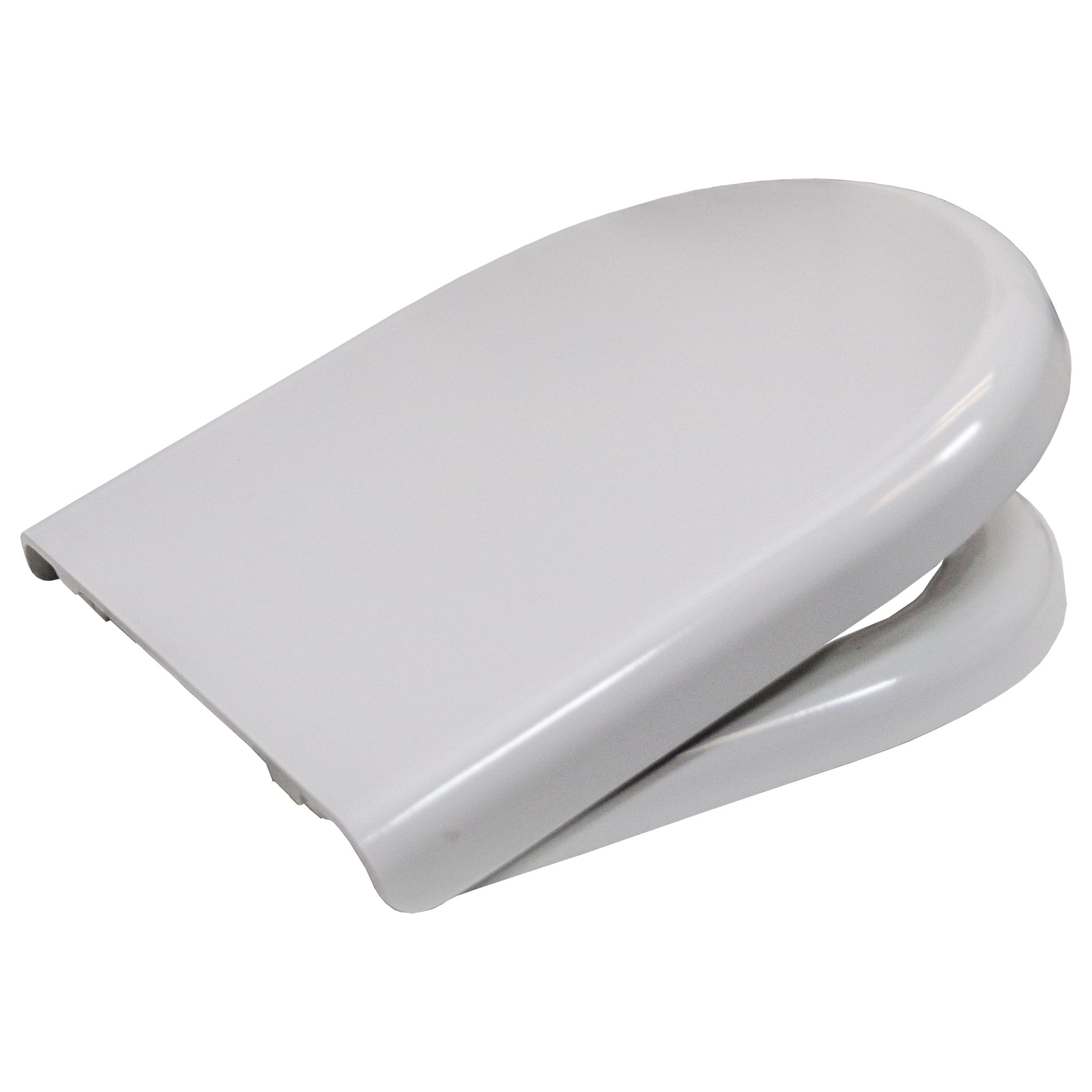 Parker Compact Toilet Seat | White | Plastic Hinge