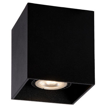 Eurolux - Downlight - Surface Square - Sand - Black - GU10 - 1x50w