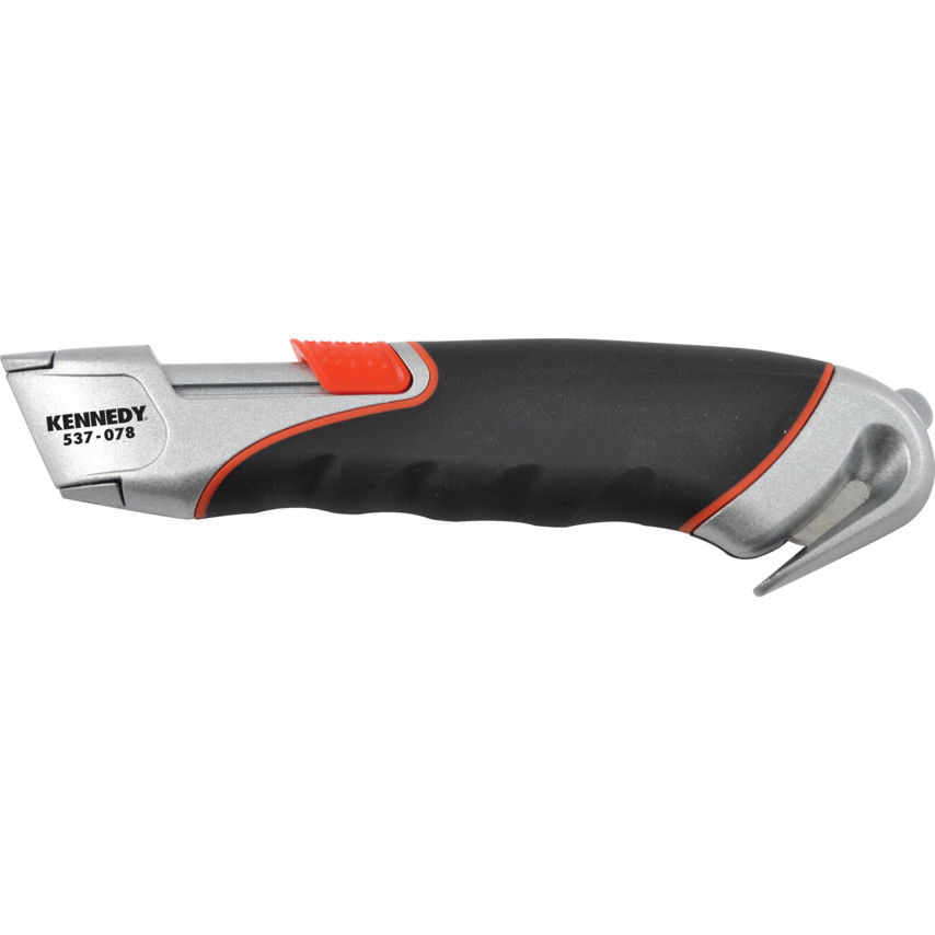 Kennedy Auto Retractable Safety Knife Cw Straptape Cutter
