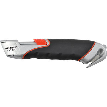 Kennedy Auto Retractable Safety Knife Cw Straptape Cutter
