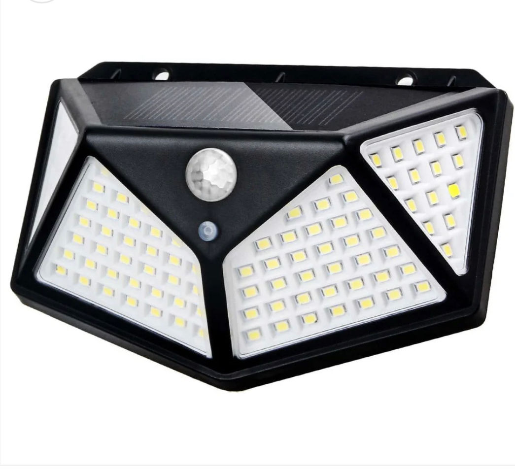 Solar LED Wide-Angle Wall Light 30W