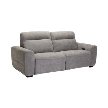 Vividitto - Canaka Fabric Electric Power 3 Seater Recliner