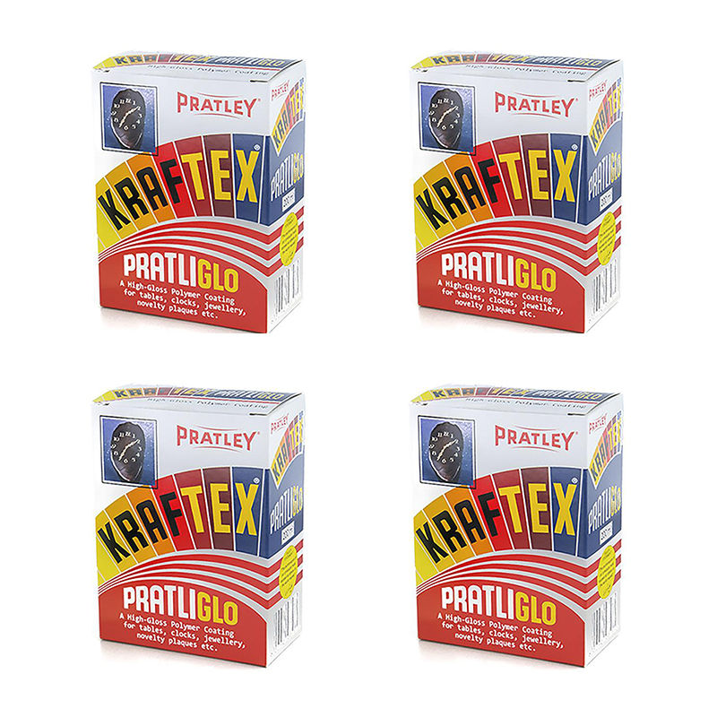 PRATLEY Adhesive Kraftex Pratliglo 200ml ( 4 Pack )