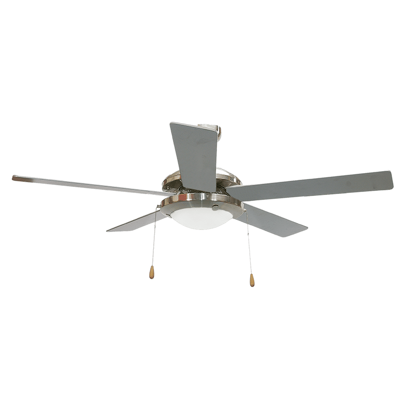 Ceiling fan with a light Black
