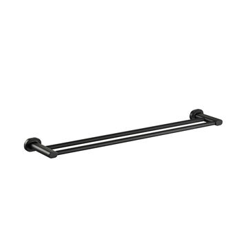 Bodie Zenna Black - Double Towel Rail