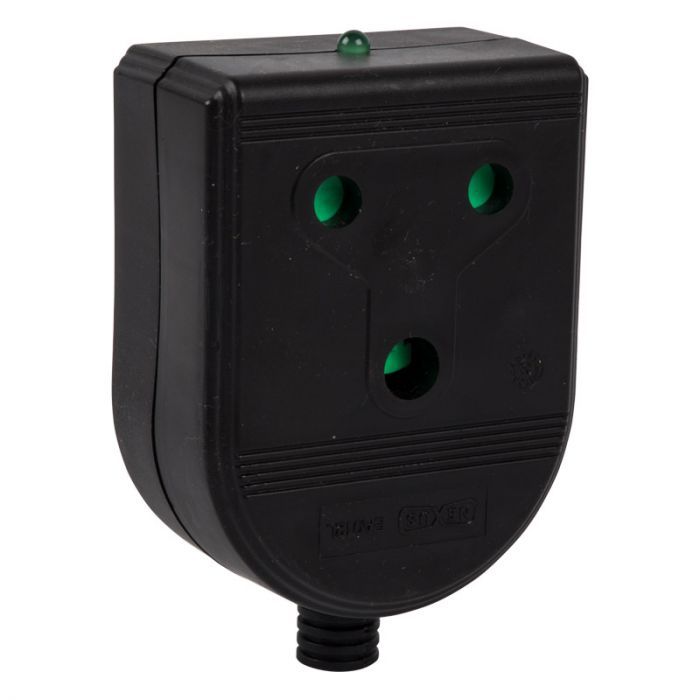 Nexus - Janus Coupler Dbl Pvc 16A Black Pp - 8 Pack