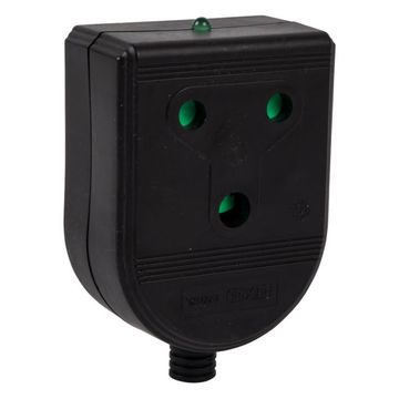 Nexus - Janus Coupler Dbl Pvc 16A Black Pp - 8 Pack