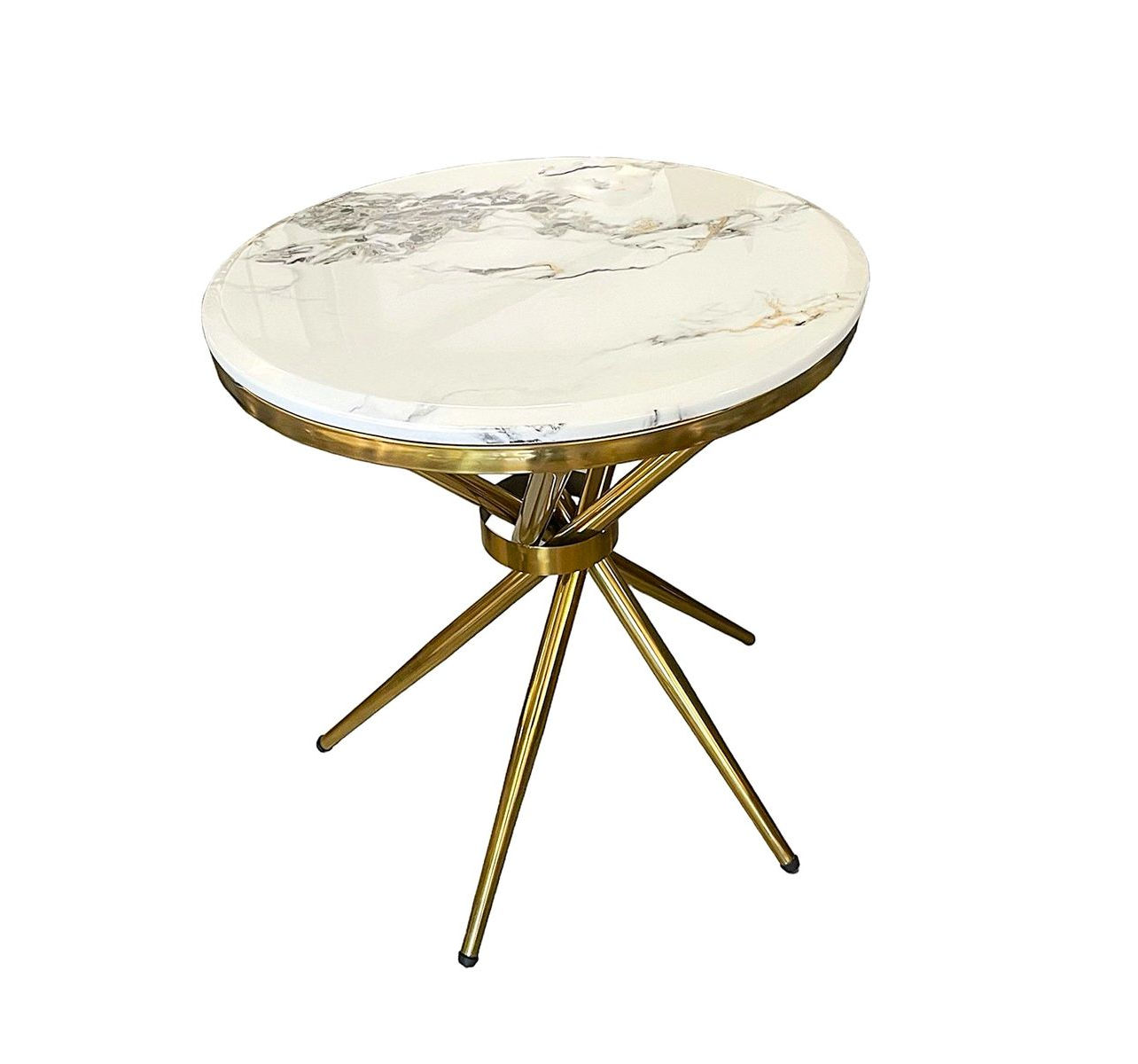 European-Style Round Side Table Coffee Table