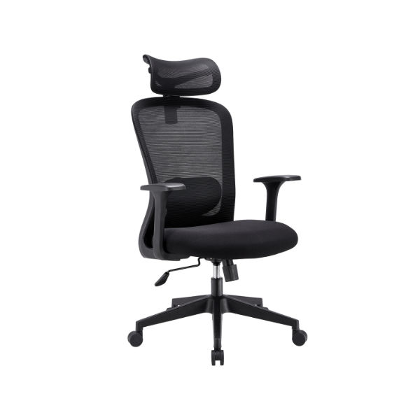 Chair Crazy EROS HB Office Chair & Headrest - Black