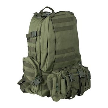 FAS 3 in 1 Travel And Hiking Backpack - Olive