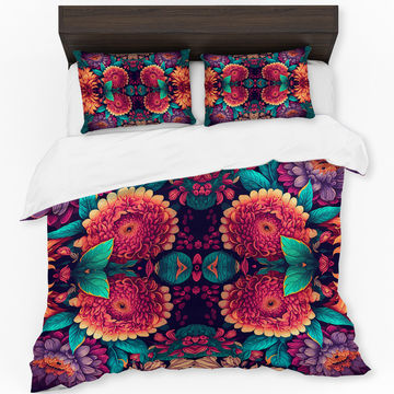 Psychedelic Duvet Cover Set Double
