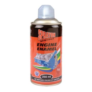 Bulk Pack x 3 Sprayon Spray Paint Engine Enamel 250ml Clear