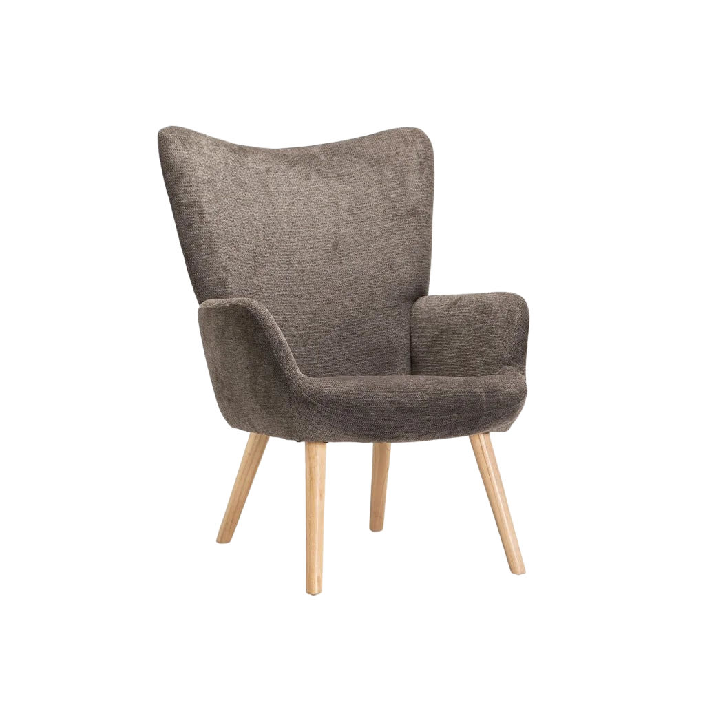Vividitto - Zue Fabric Chair - Dark Grey