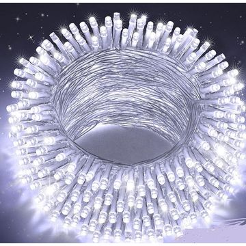 20M LED Inter-Connecting Clear Cable Fairy Light White - ZYF-D81