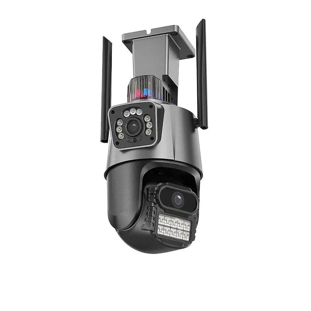Smart Wireless Wifi Cctv Camera Dual Lens Indoor & Outdoor Security Camera